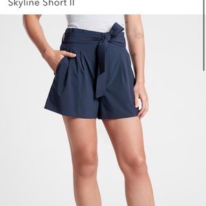 Athleta Skyline Short- Mustard Yellow